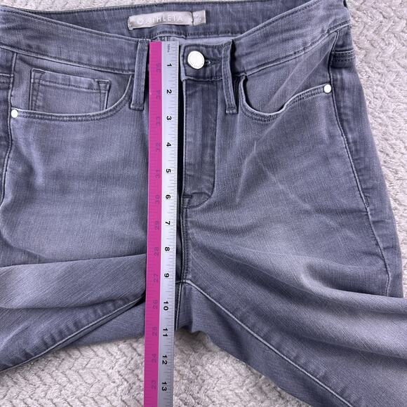 Athleta Jeans Womens 6 Skinny Sculptek Stretch Denim Casual Pockets Comfort Gray - Picture 8 of 15